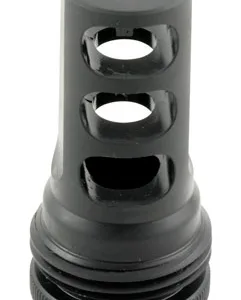 SilencerCo AC1282 ASR Muzzle Brake 30 Cal 1/2"-28 tpi Black