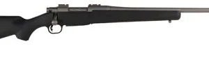 Mossberg 28007 Patriot  308 Win 5+1 22" Fluted Barrel w/Recessed Match Crown, Cerakote  Stainless Steel, Spiral-Fluted Bolt, Synthetic Stock, Drop Box Magazine, Adjustable LBA Trigger