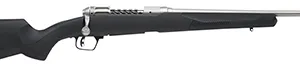 Savage Arms 57074 110 Lightweight Storm 243 Win 4+1 20", Matte Stainless Metal, Black Synthetic Stock