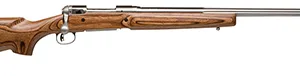 Savage Arms 18465 12 Varminter Low Profile 223 Rem 4+1 Cap 26" 1:9" Matte Stainless Rec/Barrel Satin Brown Stock Right Hand (Full Size) with Detachable Box Magazine