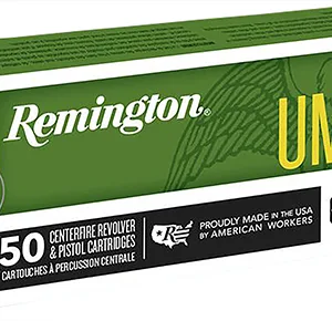 Remington Ammunition 23752 UMC  9mm Luger 115 gr Jacketed Hollow Point (JHP) 50 Per Box/ 10 Cs