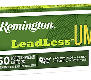 Remington Ammunition 23791 UMC Leadless 40 S&W 180 gr Flat Nose Enclosed Base (FNEB) 50 Per Box/ 10 Cs