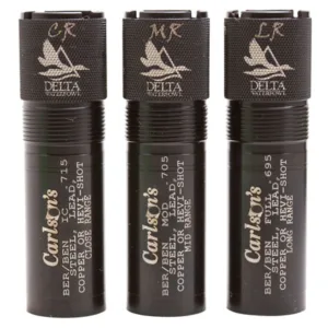 Carlson's Choke Tubes 07119 Delta Waterfowl  12 Gauge Mid-Range Long Range Close Range 17-4 Stainless Steel