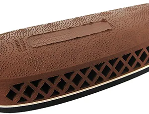 Pachmayr 00002 F325 Deluxe Field Recoil Pad Large Brown with White Line Rubber for Shotgun
