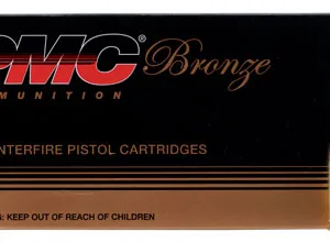 PMC 40D Bronze  40 S&W 165 gr Full Metal Jacket 50 Per Box 20 Cs