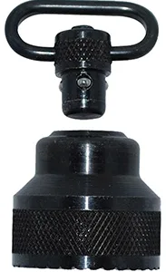 GrovTec US Inc GTSW298 Mag Cap  Set Shotgun 1" Push Button Black Oxide Moss 590/835 12 Gauge Steel