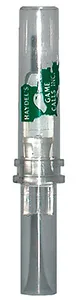 Haydel's Game Calls DR85 Double Reed  Open Call Double Reed Mallard Sounds Attracts Ducks Clear Plastic