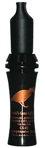 Haydel's Game Calls CS03 Compensator  Open Call Specklebelly Sounds Attracts Geese Black Acrylic