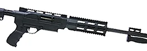 Archangel AA597R AR-15 Style Conversion Stock Black Synthetic 6 Position for Remington 597