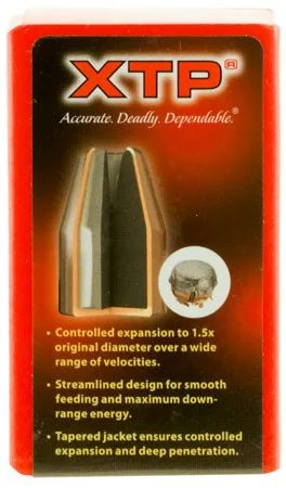 Hornady 35571 XTP 9mm .355 124 gr Hollow Point 100 Per Box 25 Case