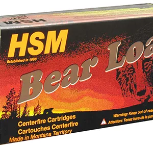HSM 45C7N Bear Load  45 Colt 325 gr Wide Flat Nose 50 Per Box 10 Cs