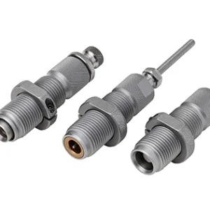 Hornady 546534 Custom Grade Series II 3-Die Set for 40 S&W, 10mm Auto Includes Sizer/Seating/Expander/Taper Crimp