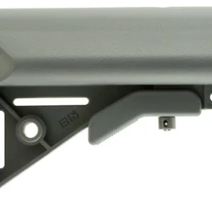 B5 Systems SOP1123 Enhanced SOPMOD Wolf Gray Synthetic for AR-Platform with Mil-Spec Receiver Extension (Tube Not Included)