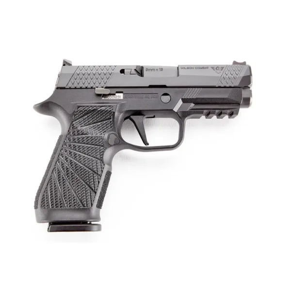 Wilson Combat Sig P320 Carry Handgun 9mm Luger 17rd Magazines (2) 3.9" Barrel Black