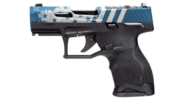 TAURUS TX22C 22LR BLUE 13+1 US FLAG #