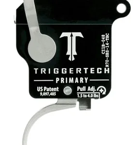 TriggerTech R70SBS14TBC Primary  Single-Stage Traditional Curved Trigger with 1.50-4 lbs Draw Weight for Remington 700 Right