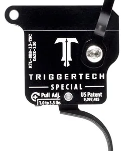 TriggerTech R70SBB13TNC Special Without Bolt Release Single-Stage Traditional Curved Trigger with 1-3.50 lbs Draw Weight for Remington 700 Right