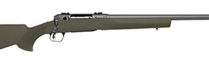 Savage Arms 58041 110 Trail Hunter 7mm Rem Mag 3+1 24" Threaded/Medium Heavy Profile, Tungsten Gray Cerakote Barrel/Rec, OD Green Hogue Overmold Stock, Adj. AccuTrigger, Weaver Base