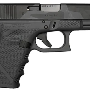 Weapon Works  G19 Gen3 Compact Frame 9mm Luger 15+1 4.02" Black Steel Barrel, Urban Dazzle Grey w/Mesh Stippling Serrated Steel Slide & Polymer Frame w/Picatinny Rail, USA Made