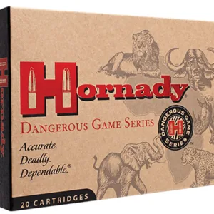 Hornady 8239 Dangerous Game  404 Jeffery 400 gr Dangerous Game Solid 20 Per Box/ 6 Cs