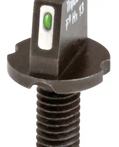 XS Sights AR20016 AR-15 A2 Tritium Front Sight  Black Mil-Spec Green with White Outline for AR-15