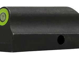 XS Sights RP0013N4G Standard Dot Revolver Front Sight- Ruger  Black | Green Tritium Green Outline Front Sight
