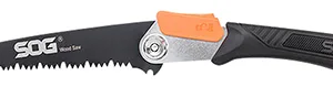 S.O.G SOGF10NCP Wood Saw  Folding Saw 8.25" Black High Carbon Steel Blade Black GRN Handle 17.25" Long