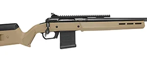 Savage Arms 58189 110 Scout Full Size 308 Win 10+1 16.50" Matte Black Threaded Barrel, Picatinny Rail Carbon Steel Receiver, Flat Dark Earth Magpul Hunter Synthetic Stock
