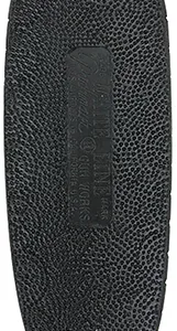 Pachmayr 00006 F325 Deluxe Field Recoil Pad Medium, Black w/White Line Rubber, Width 1.90"