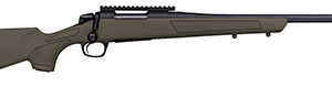 CVA CR3903G Cascade  308 Win 4+1 22" Black Cerakote Steel Threaded Barrel, Black Cerakote Receiver, OD Green Synthetic Stock