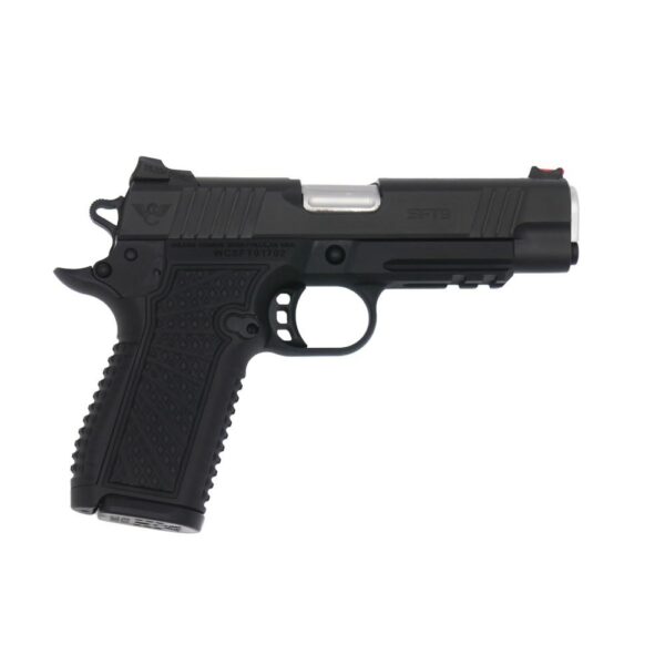 Wilson Combat SFT9 Compact Handgun 9mm Luger 15rd Magazines (2) 4.25" Barrel Black Lightrail Frame