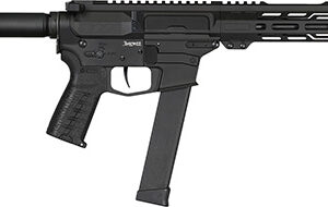 CMMG 45AF30FAB Banshee MKG 45 ACP 13+1 8" Black Nitride Medium Taper Threaded Barrel, EML 7" M-LOK Handguards, Black Armor Cerakote Aluminum Picatinny Rail Receiver, CMMG Zeroed Grips