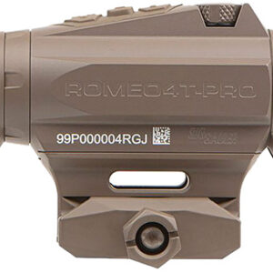 Sig Sauer Electro-Optics SOR44102 Romeo4T Pro Flat Dark Earth 1x20mm 2 MOA Red Quad Ballistic Circle Dot Reticle