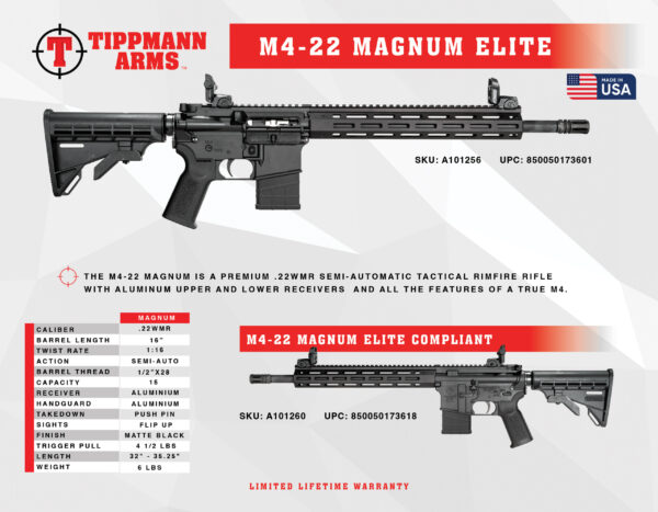 TIPPMANN ARMS M4-22 WMR MAGNUM ELITE