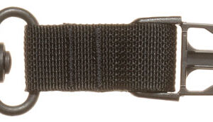 Tacshield T6093BK QD Sling Attachment  for QD Push Button Black Webbing
