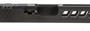 True Precision Inc TPG19SBCRMR Axiom Optic Cut Slide Fits Glock 19 Gen1-3 Black DLC Anodized 416R Stainless Steel