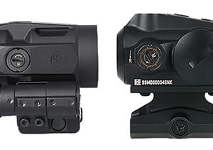 Sig Sauer Electro-Optics SORJ5101 Romeo5 Gen II Combo Kit Black 1x/3x x 20 mm/ 22 mm 2 MOA Red Dot/Micro Magnifier