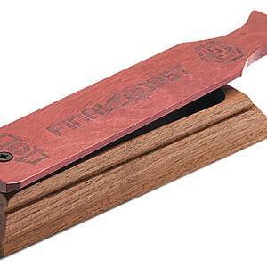Drury Outdoors DODBC Signature  Box Call Attracts Turkeys, Natural Walnut/Purple Heart