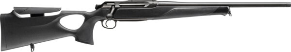 Sauer 80117653 505 Synchro XT Full Size 300 Win Mag 3+1 24" Titanium Gray Threaded Barrel, Saddle Mount Steel Receiver, Black Thumbhole w/Adj Comb Synthetic Stock