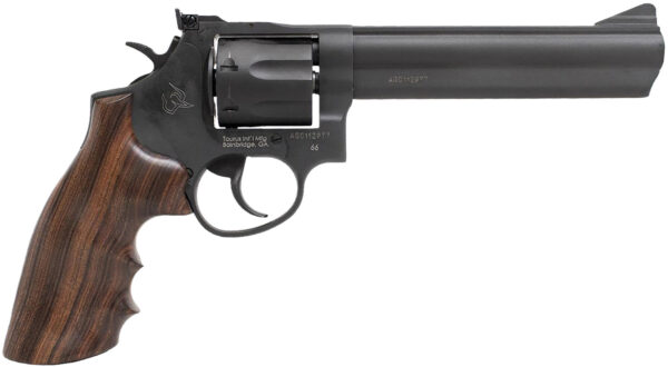 Taurus 2660061HWD1   Medium Frame 357 Mag 7rd 6" Matte Black Oxide Cylinder/Frame/Barrel Wood Grip Transfer Bar Safety