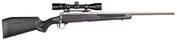 Savage Arms 57345 110 Apex Storm XP 7mm-08 Rem 4+1 20", Matte Stainless Metal, Synthetic Stock, Vortex Crossfire II 3-9x40mm Scope