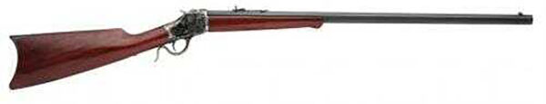 Taylors & Company 550147 1885 High Wall Full Size 45 Colt (LC) 1 Shot, 30" Blued Steel Barrel, Color Case Hardened Steel Receiver, Walnut Fixed Walnut Stock,  Right Hand