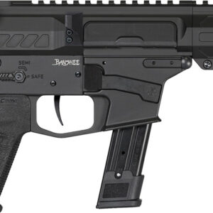 CMMG 92A0B0FAB Banshee MK17 9mm Luger 21+1 8" Black Nitride Medium Taper Threaded Barrel, EML 7" M-LOK Handguards, Black Armor Cerakote Aluminum Picatinny Rail Receiver, CMMG Zeroed Grips