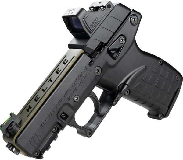Kel-Tec P17BGRNOPTIC P17  22 LR 16+1 3.80" w/Optic & Holster Green