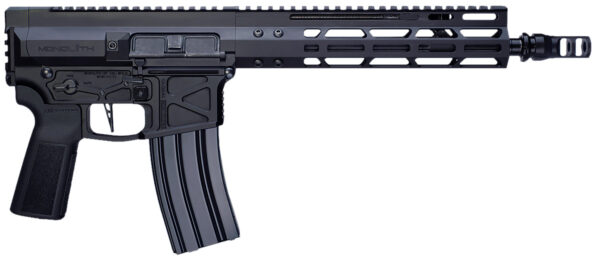 Global Ordnance LLC 197892003230 Monolithic  5.56 NATO 12.50" Black Barrel, KeyMod Handguard, Picatinny Rail Receiver, Black Polymer Grip