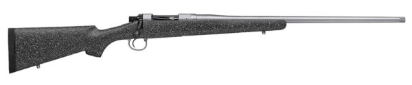 Nosler 40421 M21  27 Nosler 3+1 24" Barrel, Stainless Steel Nitride Metal Finish, Gray Speckled Black All-Weather Epoxy Stock