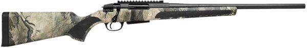Stevens 19479 334 Bolt Action 270 Win 3+1 20" Camo/Dark Gray Carbon Steel Receiver Integrated Recoil Lug Ergonomic/Recoil Pad  Synthetic Stock Picatinny Rail Right Hand