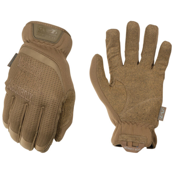 MECHANIX WEAR FFTAB-72-009 FastFit  Medium Coyote Synthetic Leather Touchscreen