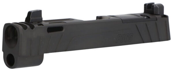 Sig Sauer 8901047 P365  Sig P365/P365XL/P365X 9mm Luger Nitride Black Stainless Steel Optic Ready Integrated Compensator Slide XRAY3 Suppressor Sights Compatible With ROMEOZERO ROMEOZERO Elite