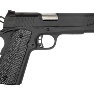 Rock Island 57180 GI  10mm 8+1 5" Matte Black Steel Barrel, Optic Cut/Serrated Steel Slide, Steel Frame, Black Rubber Grip